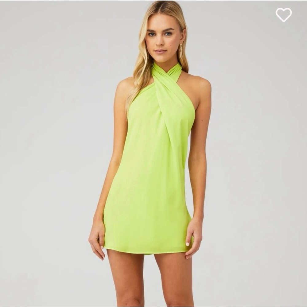 (2)Show Me Your MUMU Jasmine Halter Mini Dress